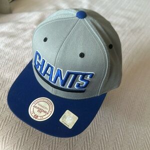New York Giants Mitchell & Ness Velcroback Hat